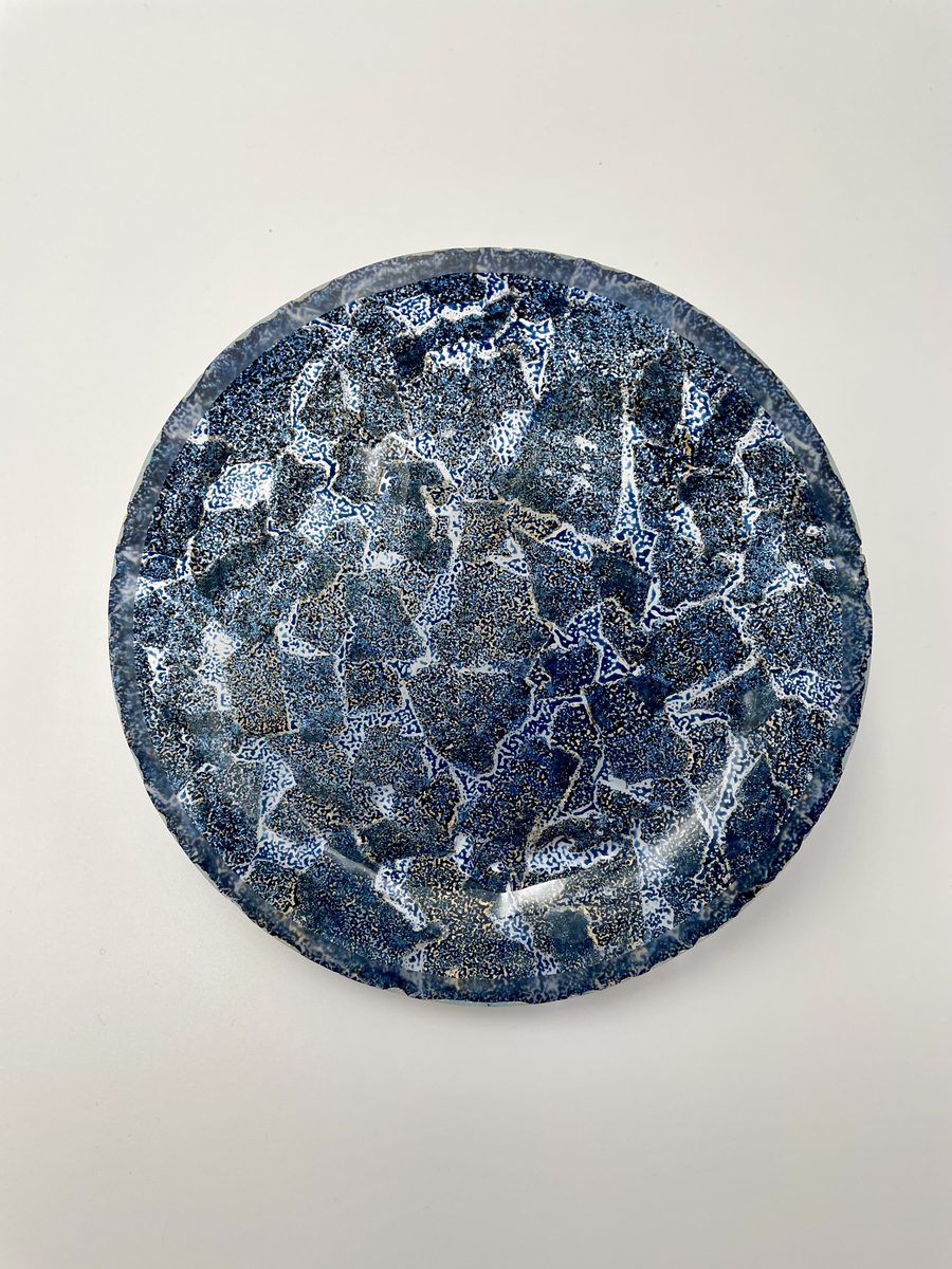 Fused glass art by Julie Ancy